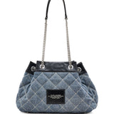 Marc Jacobs The Quilted Denim Chain Sack Bag