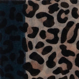 Faliero Sarti Leopard-print panelled scarf