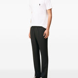 Ami Paris Grey Pleated Front Trousers