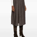 Brunello Cucinelli Skirts Brown