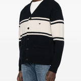 Emporio Armani Sweaters Blue