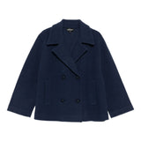 Emporio Armani Coats Blue