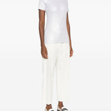 Brunello Cucinelli Charcoal Ribbed T Shirt