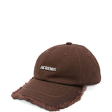 JACQUEMUS Hats Brown