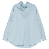Ami Paris Shirts Clear Blue