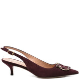 Ferragamo With Heel Bordeaux