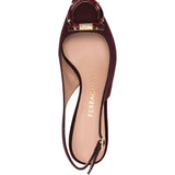 Ferragamo With Heel Bordeaux