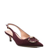 Ferragamo With Heel Bordeaux