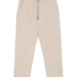 Brunello Cucinelli Beige Cuffed Track Pants