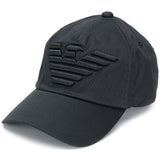 Emporio Armani Baseball cap with embroidered oversized eagle