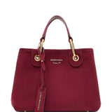 Emporio Armani MyEA small shopper in faux suede