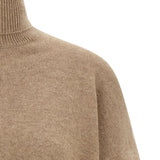 Brunello Cucinelli Dark Brown Sequined Sweater