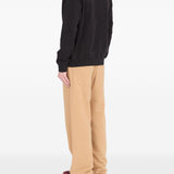 MM6 Maison Margiela Black Crewneck Sweatshirt