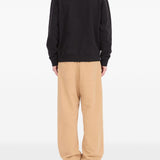 MM6 Maison Margiela Black Crewneck Sweatshirt