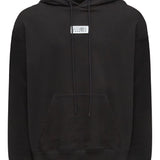 MM6 Maison Margiela Black Drawstring Hoodie
