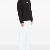 MM6 Maison Margiela Black Drawstring Hoodie