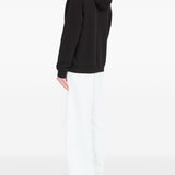 MM6 Maison Margiela Black Drawstring Hoodie