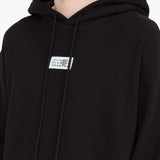 MM6 Maison Margiela Black Drawstring Hoodie