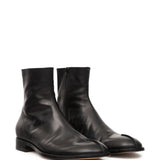 MM6 Maison Margiela Black Side Zip Boots