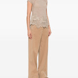 Ermanno Scervino Top Dove Grey