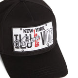 Dsquared2 Black Front Logo Patch Cap