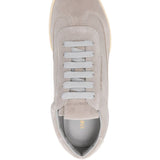 Emporio Armani Grey Lace Up Sneakers