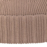 Fabiana Filippi Ribbed metallic-thread beanie hat