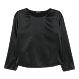 Emporio Armani Black Sleeve Top