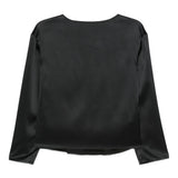 Emporio Armani Black Sleeve Top