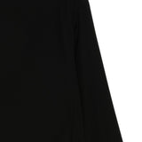 Emporio Armani Black Boat Neck Top