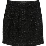 Emporio Armani Tweed sequin mini skirt