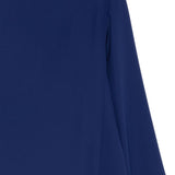 Emporio Armani Blue Boat Neck Blouse
