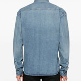 Saint Laurent  Shirts Clear Blue