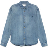Saint Laurent  Shirts Clear Blue