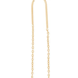 Valentino Garavani Bijoux Gold VLogo Drop Earrings