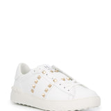 Valentino White Sneakers Rockstud Detailing Signature
