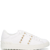 Valentino White Sneakers Rockstud Detailing Signature