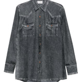 Pierre Louis Mascia Shirts Grey