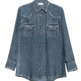 Pierre Louis Mascia Shirts Blue