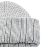 Fabiana Filippi Grey Ribbed Beanie