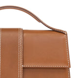 JACQUEMUS The Big Bambino top-handle leather bag