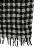 Faliero Sarti Gingham frayed-edge scarf