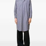 Ami Paris Blue Bandana Collar Dress