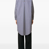 Ami Paris Blue Bandana Collar Dress