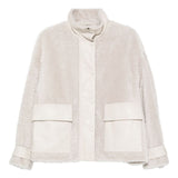 Emporio Armani Ivory Patch Pocket Jacket