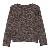 Emporio Armani Leopard-print crew-neck sweater