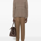 Emporio Armani Sweaters Brown