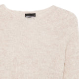 Emporio Armani Beige Crew Neck Sweater