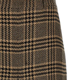 Saint Laurent Brown Pow Check Trousers