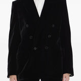 Saint Laurent Black Double Breasted Jacket